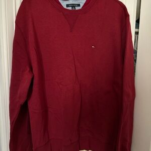Tommy Hilfiger Men's Red Sweater